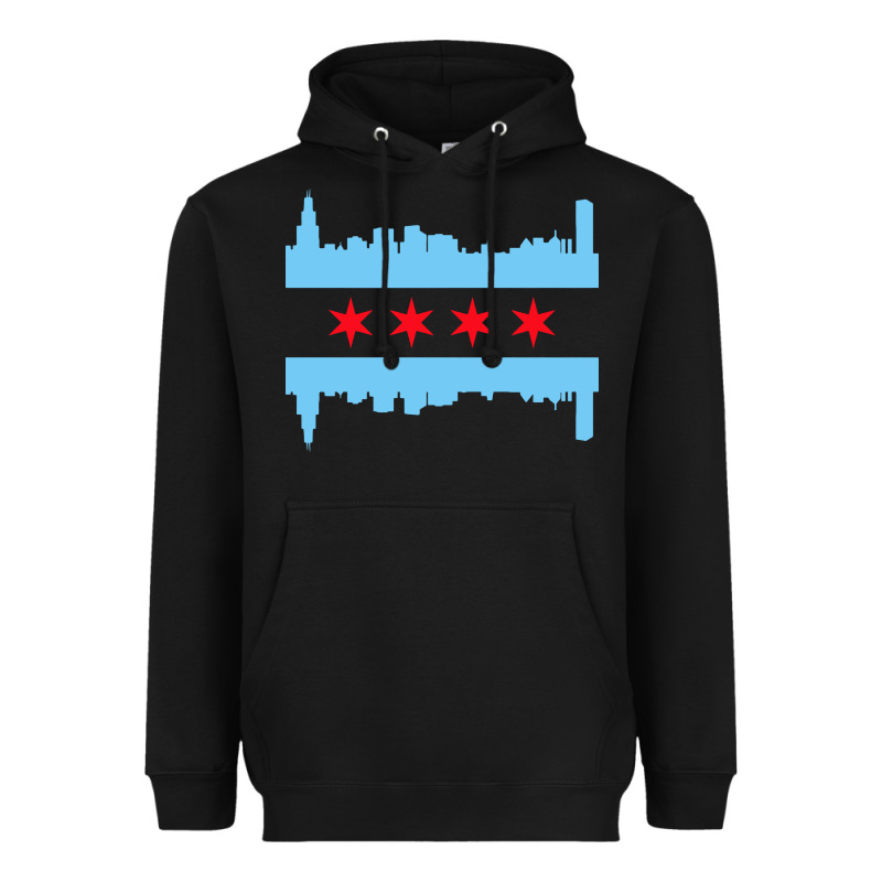 Awesome Chicago City Heavyweight Hoodie by artisFamous | Teevron