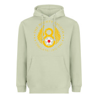 Matcha mighty eighth   8th anniversary Heavyweight Hoodie - artisFamous