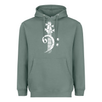 Sage musical guitar bass Heavyweight Hoodie - artisFamous