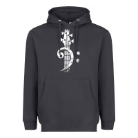 Smoke musical guitar bass Heavyweight Hoodie - artisFamous