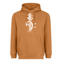 Meerkat musical guitar bass Heavyweight Hoodie - artisFamous