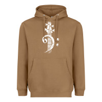 Toasted Coconut musical guitar bass Heavyweight Hoodie - artisFamous