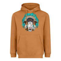 Meerkat simmental indian headdress Heavyweight Hoodie - JahusDesignShop