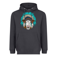 Smoke simmental indian headdress Heavyweight Hoodie - JahusDesignShop