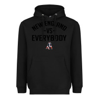 Black new england Heavyweight Hoodie - artisFamous