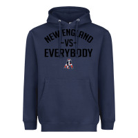 Navy new england Heavyweight Hoodie - artisFamous