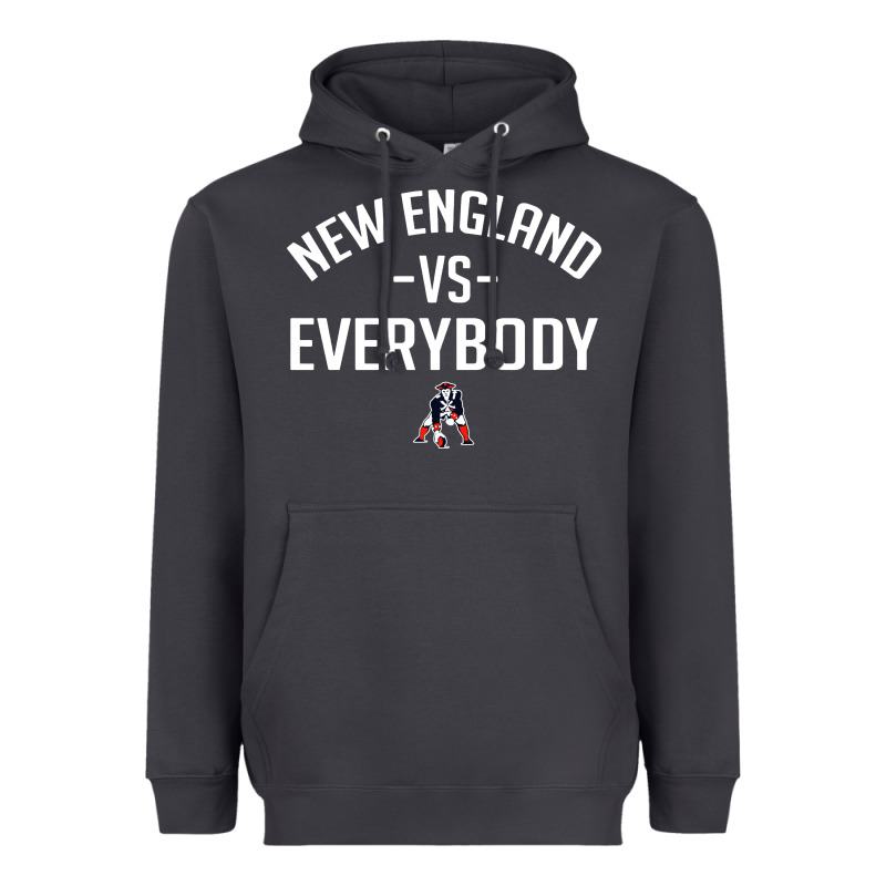 New England Everybody Heavyweight Hoodie by artisFamous | Teevron