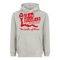 Moon Dust red wigglers Heavyweight Hoodie - artisFamous