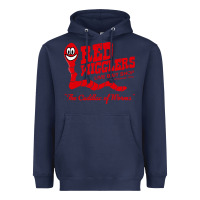 Navy red wigglers Heavyweight Hoodie - artisFamous