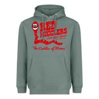 Sage red wigglers Heavyweight Hoodie - artisFamous
