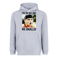 Heather Grey sandlot me smalls Heavyweight Hoodie - artisFamous