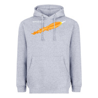 Heather Grey SpaceX Rocket Heavyweight Hoodie - artisFamous