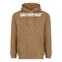 Toasted Coconut Greenpeace Heavyweight Hoodie - artisFamous
