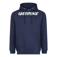 Navy Greenpeace Heavyweight Hoodie - artisFamous
