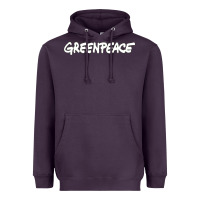Plum Greenpeace Heavyweight Hoodie - artisFamous