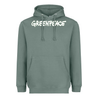 Sage Greenpeace Heavyweight Hoodie - artisFamous