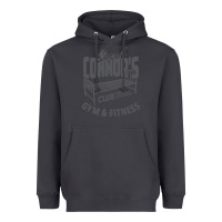 Smoke Sarah Connor's Club - Gym & Fitness Heavyweight Hoodie - artisFamous