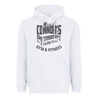 White Sarah Connor's Club - Gym & Fitness Heavyweight Hoodie - artisFamous
