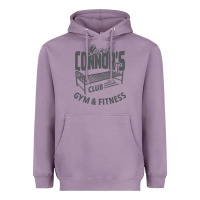 Lavender Sarah Connor's Club - Gym & Fitness Heavyweight Hoodie - artisFamous