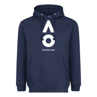 Navy australian open Heavyweight Hoodie - artisFamous