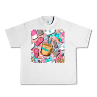 Lunar Rock hospital nurse coffee cups with leopard seamless pattern bbs Urban Heavy Tee - BundleAndBundleShop