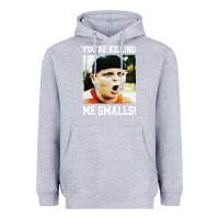 Heather Grey sandlot me smalls Heavyweight Hoodie - artisFamous