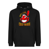 Black long live chief wahoos Heavyweight Hoodie - artisFamous