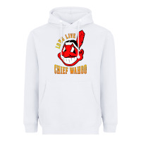 White long live chief wahoos Heavyweight Hoodie - artisFamous