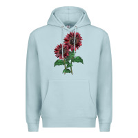 Blue Mist 2 Chocolate sunflower Premium Hoodie - LillyAllenDesigns