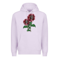 Lilac 2 Chocolate sunflower Premium Hoodie - LillyAllenDesigns