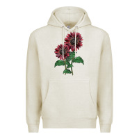 Oatmeal Heather 2 Chocolate sunflower Premium Hoodie - LillyAllenDesigns