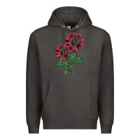 Smoke 2 Chocolate sunflower Premium Hoodie - LillyAllenDesigns