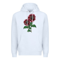 White 2 Chocolate sunflower Premium Hoodie - LillyAllenDesigns