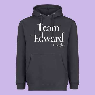 Team Edward Twilight Heavyweight Hoodie Designed By Artisfamous