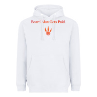White toronto kawhi board man gets paid Heavyweight Hoodie - artisFamous