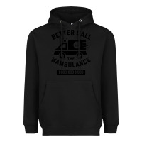 Black wambulance Heavyweight Hoodie - artisFamous