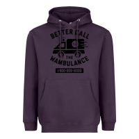 Plum wambulance Heavyweight Hoodie - artisFamous