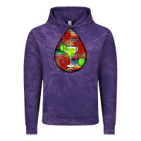 Cloud Purple mexican teardrop  4 Vintage Hoodie - BundleAndBundleShop