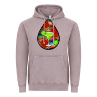 Vintage Zinc mexican teardrop  4 Vintage Hoodie - BundleAndBundleShop
