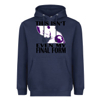 Navy even my final form Heavyweight Hoodie - artisFamous