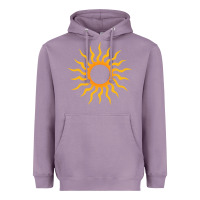 Lavender tribal sun Heavyweight Hoodie - artisFamous