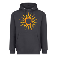 Smoke tribal sun Heavyweight Hoodie - artisFamous