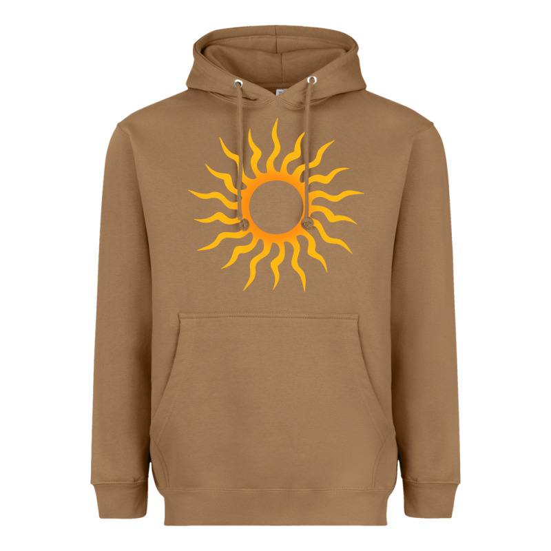Tribal Sun Heavyweight Hoodie by artisFamous | Teevron