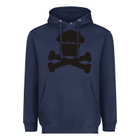 Navy johnny cupcakes funny skull Heavyweight Hoodie - artisFamous