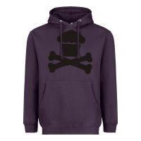 Plum johnny cupcakes funny skull Heavyweight Hoodie - artisFamous