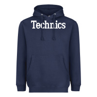 Navy technics essential Heavyweight Hoodie - artisFamous