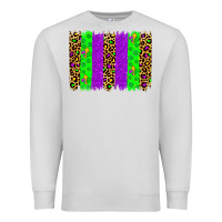 Dove Grey mardi gras brush stoke Premium Sweatshirt - JahusDesignShop