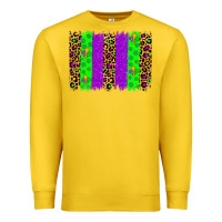 Lemon mardi gras brush stoke Premium Sweatshirt - JahusDesignShop