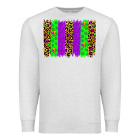 Oatmeal Heather mardi gras brush stoke Premium Sweatshirt - JahusDesignShop