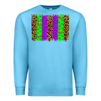 Ocean Blue mardi gras brush stoke Premium Sweatshirt - JahusDesignShop